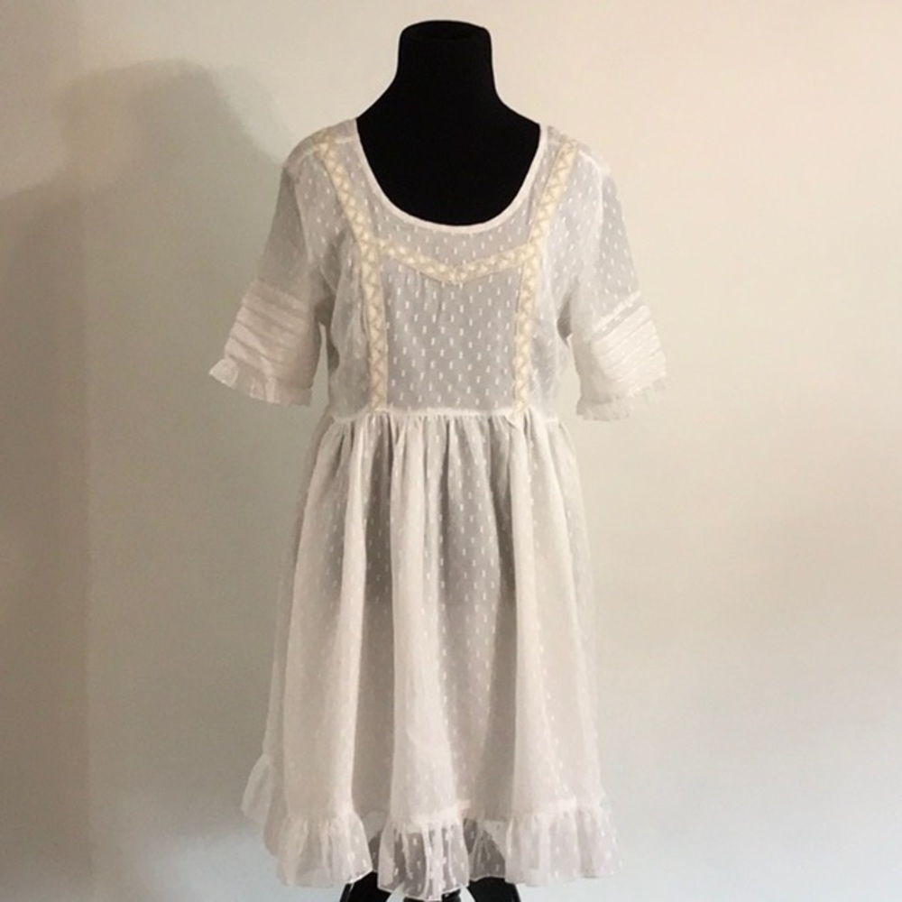 White Babydoll Dress